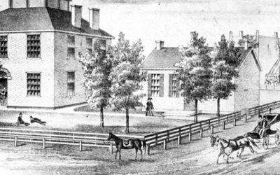 1843: A View of the Daviess County Courthouse in Gallatin, MO