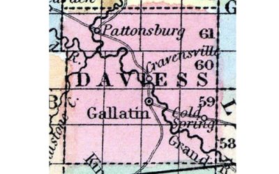 1839: Cravensville Competes to Become the County Seat