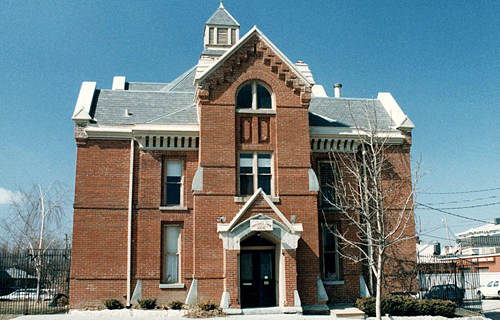 Larger 3-Story Rotary Jail at Council Bluffs, IA, Built in 1885