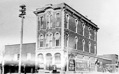 Odd Fellows Building Anchors NW Corner of Square