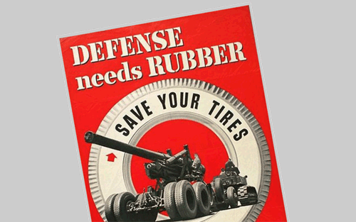 World War II: Rubber Strictly Rationed on the Homefront