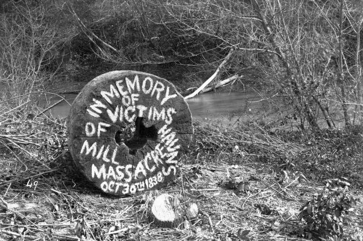 Mormons: Millstone Once Marked Haun’s Mill Location