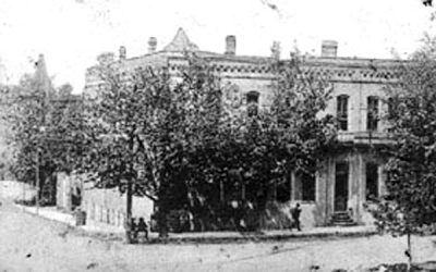 Windsor Hotel at Northwest Corner of Gallatin Square