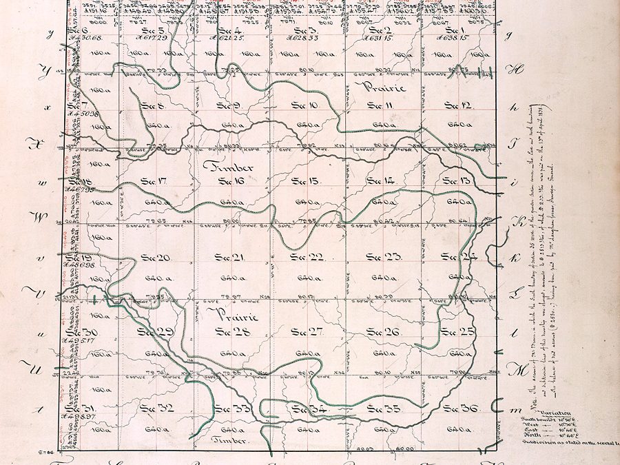 1838 Survey: 58N 28W in Daviess County, MO