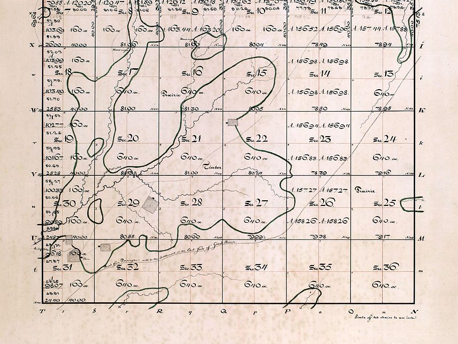 1838 Survey: 60N 26W in Daviess County, MO