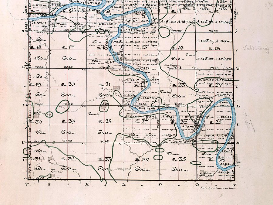 1838 Survey: 60N 28W in Daviess County, MO