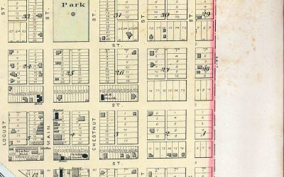 1898: Plat Map of Jameson, MO