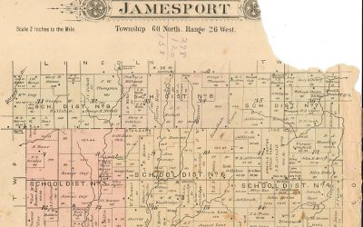 1898: Plat Map of Jamesport Township in Daviess County