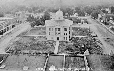 Aerial Views of Gallatin, MO Spanning Several Decades