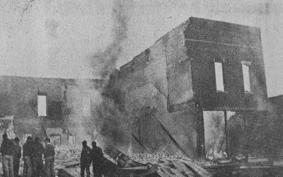 1936: Fire Destroys Opera House in Jameson, MO