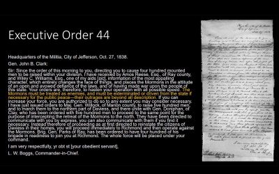 Mormons: Documenting the Mormon Troubles in Missouri