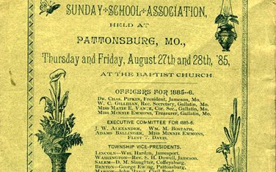 1885: Daviess County Sunday School Report