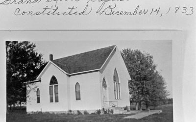 1833: Grand River Church the First Organized for Baptists