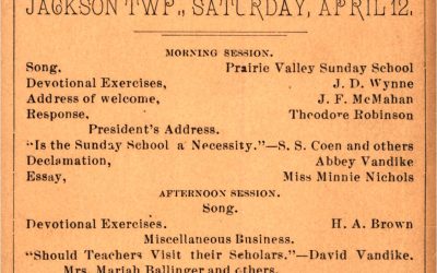 Sunday School Convention at Prairie Valley Church
