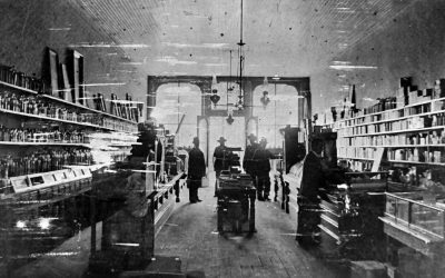 Yesteryear: ‘The Forum’ at the Wood Stove of Davis Drug Store