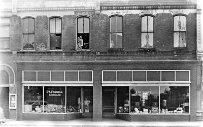 C.K. Connell Hardware on East Side of Gallatin Square