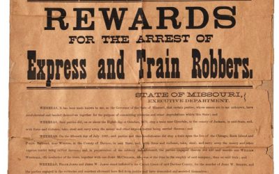 Governor Offers $5,000 Reward for Jesse, Frank James