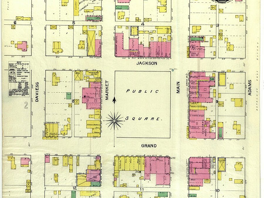 1893 Plat Map of Gallatin, MO