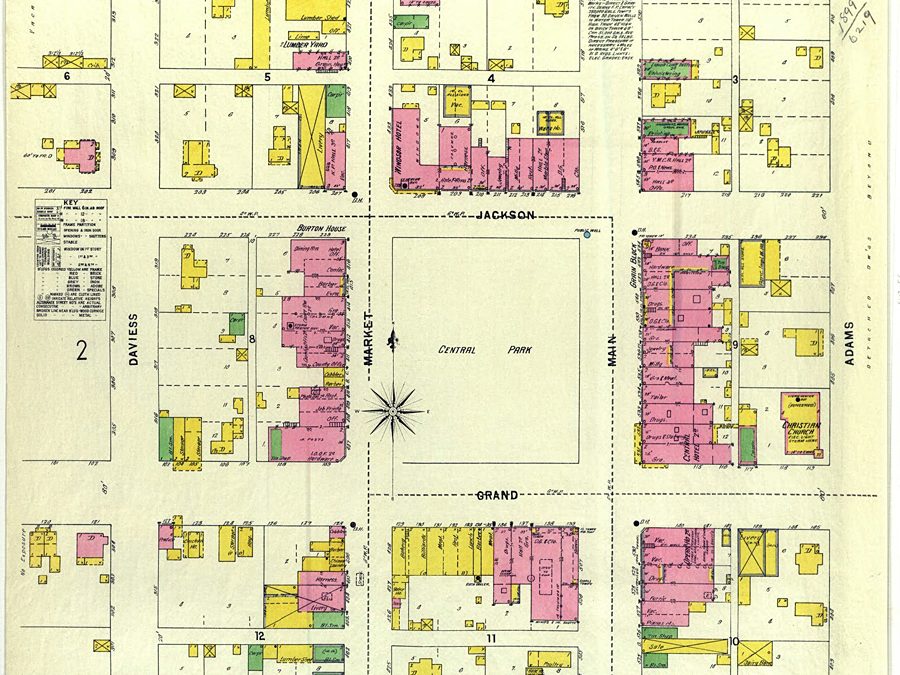 1898 Platt Map of Gallatin, MO