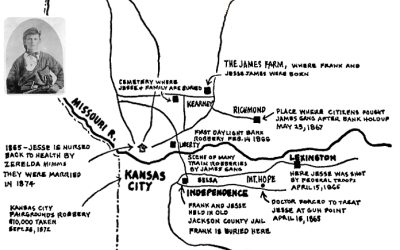 Mapping ‘Jesse James Country’ in Northwest Missouri