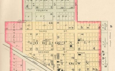 1898 Plat Map: Lock Springs, Jackson Twp., Daviess County, MO