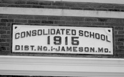 Schools: Missouri’s First School Consolidation at Jameson, MO 1914
