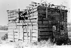 Henry Mills Log Cabin at Adam-ondi-Ahman