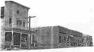 West Side of Altamont Main Street, 1910