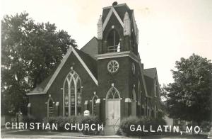 Gallatin Christian Church in 1959