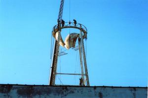 Gallatin Water Twoer Dismantled in 2008