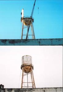 Gallatin Water Towner Dismantled in 2008