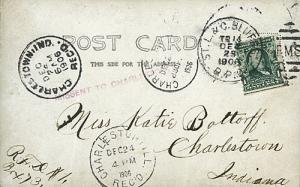 Courthouse - Const 1906 Postcard (back)