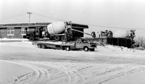 Foundation Poured for Alzheimer's Unit 1993