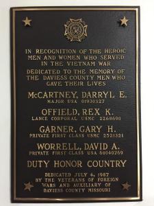 Honoring Vietnam War Dead