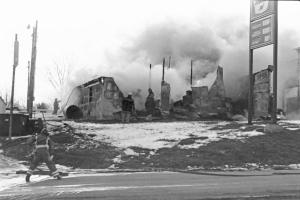 Fire Demolishes Barlow amp; Sons Oil Company