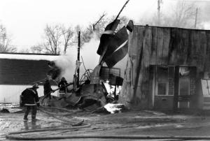 Fire Demolishes Barlow amp; Sons Oil Company