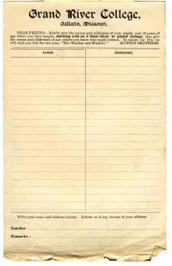 GRC Recruitment Sheet
