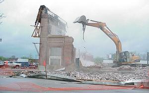 BTC Bank Demolition 2004