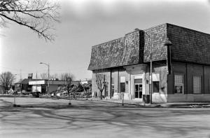 Demolition Paves Way for Bank's Drive-Up Facility