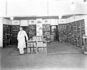 Gallatin Motors Parts Department 1936