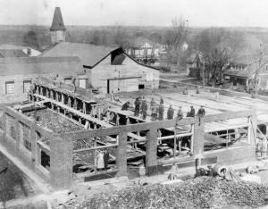 Gallatin Motor Company Building Construction