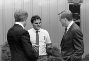 Gov. Carnahan Tours Landmark Manufacturing of Gallatin, MO 1993