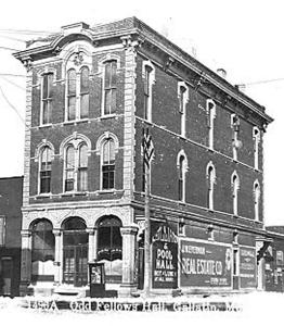 Odfellows Building in Gallatin, MO