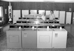 Appliances Displayed at Sears Catalog Store