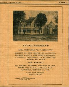 Shultz Studio Relocates to Gallatin Residence