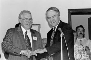 Everett Boyd Congratulated at Gallatin Sunrise Center