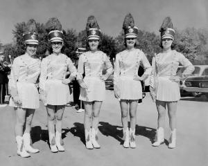 Majorettes of the GHS Marching Bulldogs