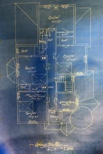 Architect's Plan of the Knight Home