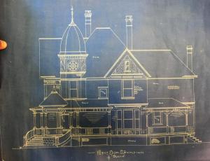Architect's Plan of the Knight Home