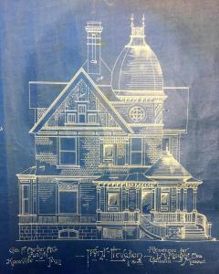 Architect's Plan of the Knight Home